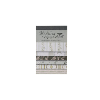 JIANWU Paper Workshop Shadow Series Vintage Gird Phong Cảnh Cắt Dán Sổ Lưu Niệm Chất Liệu Giấy Sáng Tạo Rác Tạp Chí Văn Phòng Phẩm