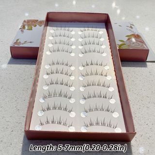 AFTEROF Mink Lower Lash, Dung Tích Lớn Handmade Dưới Lông Mi, Nóng Tự Nhiên Khối Lượng Lông Mi Giả Nối Mi