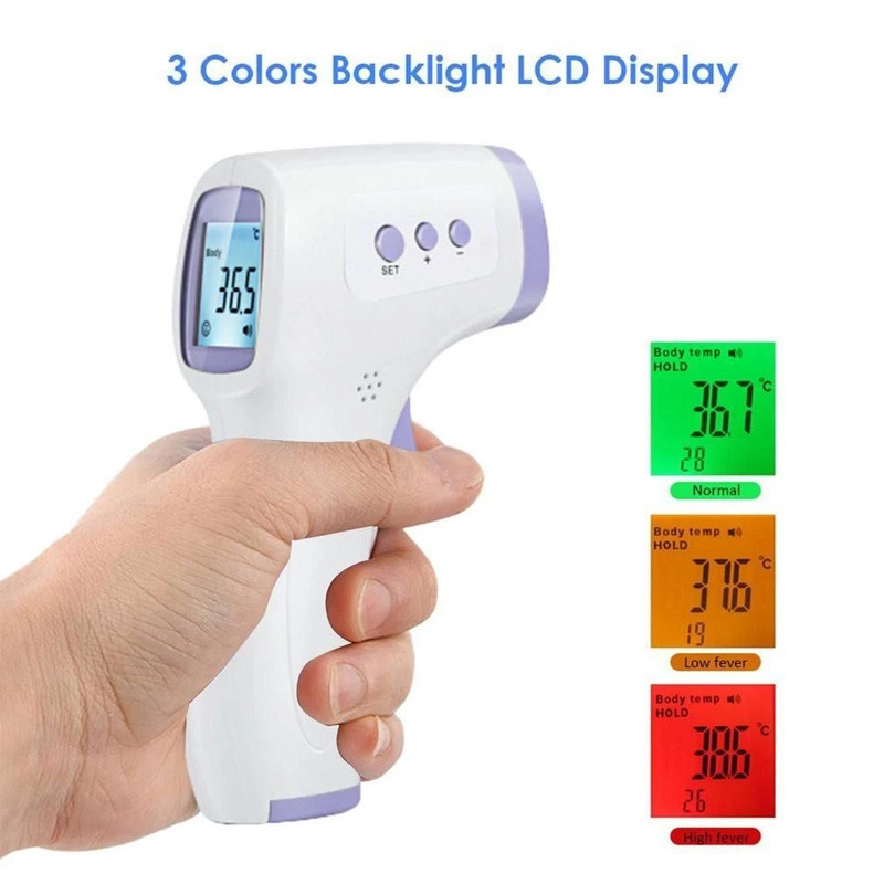 Nhiệt Kế Hồng Ngoại Y Tế - Đo Trán Không Tiếp Xúc, Chính Xác ±0.2°C,Dùng Cho Gia Đình & Văn Phòng