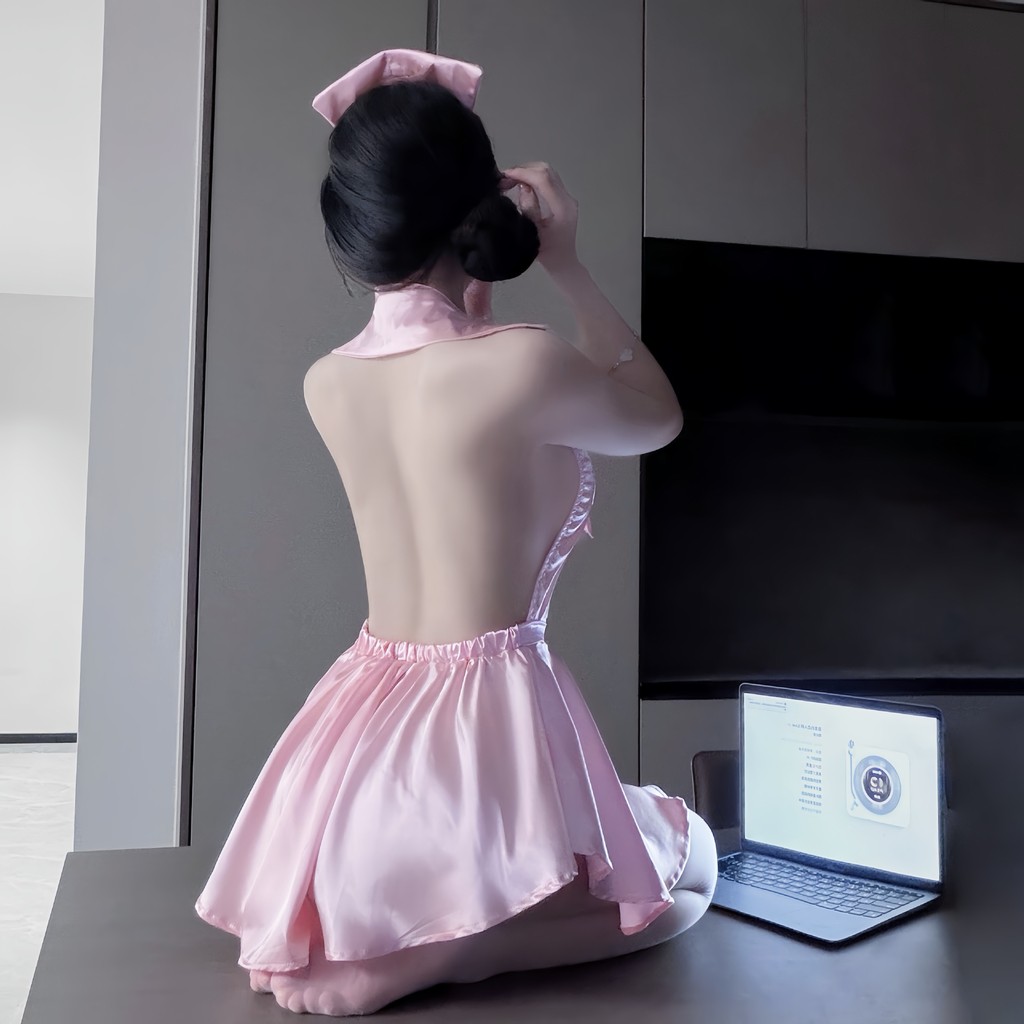 Gợi Cảm Bộ Đồ Ngủ Y Tá Cosplay, Thiết Kế Đồng Phục Cám Dỗ Pure Desire