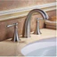 Vòi chậu Kohler Finnio K-8670T-4-CP cao cấp, toàn đồng, hai tay cầm, ba lỗ, 8 inch cho nước nóng và lạnh