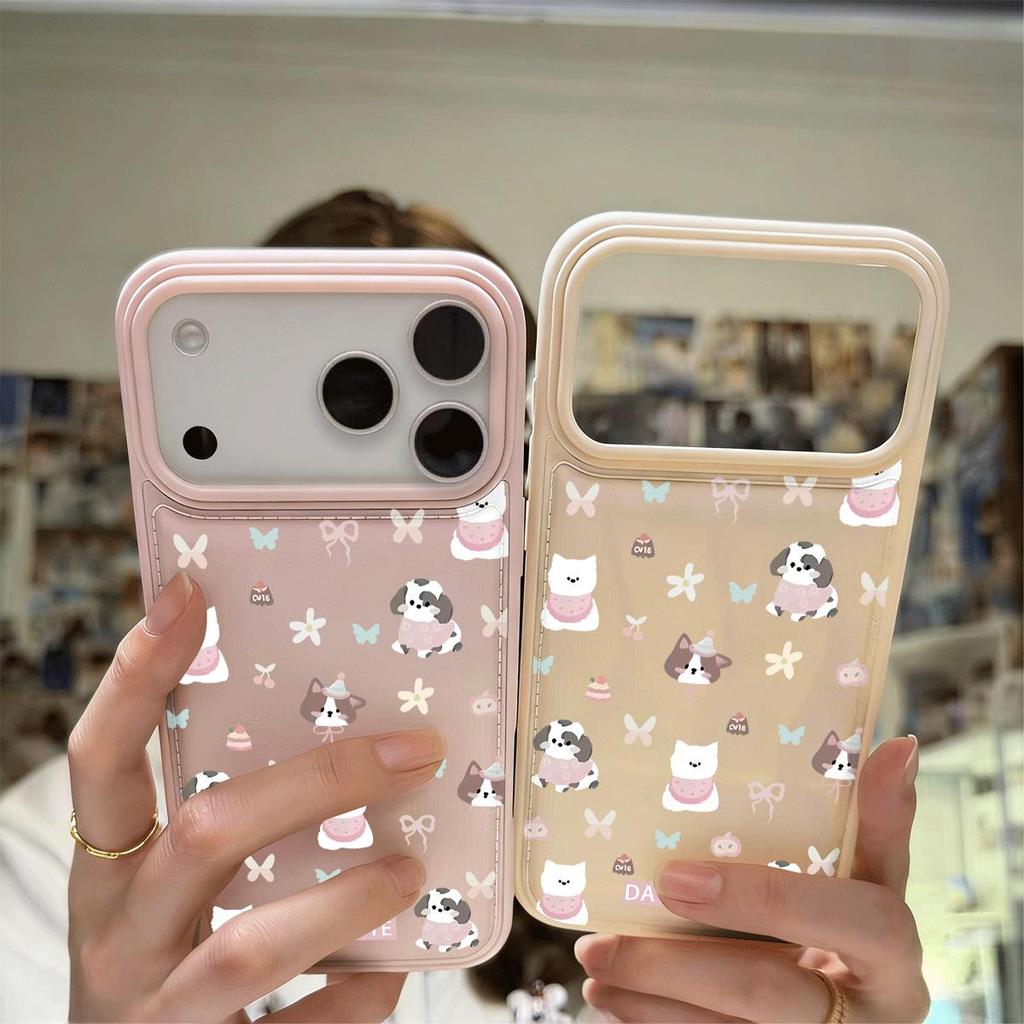 Hoa vỡ ngọt cho trường hợp iPhone 17Pro 15plus Nhật Bản Hàn Quốc 1312pro Tính cách 11 lỗ lớn