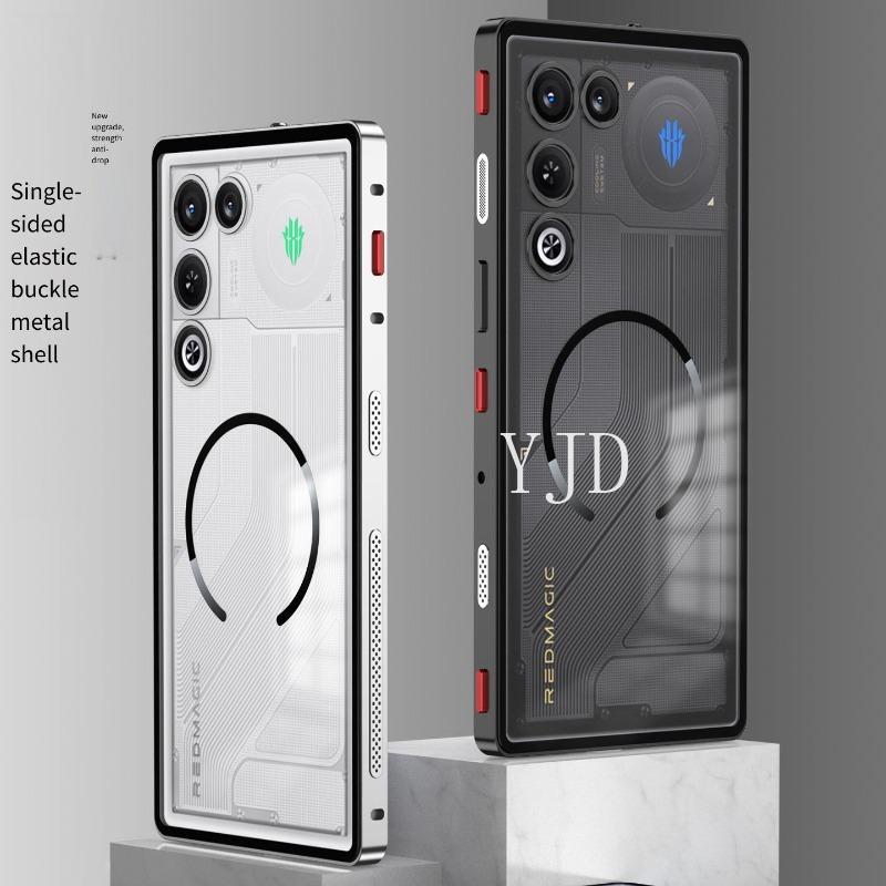 Ốp YJD Cho RedMagic 11 Khung Không Khí Matte Mặt Sau Bảng Điều Khiển Tản Nhiệt Chống Rơi Vỏ Điện Thoại