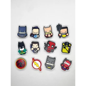 SET 12 CHARM GẮN DÉP: SIÊU ANH HÙNG ĐÁNG YÊU