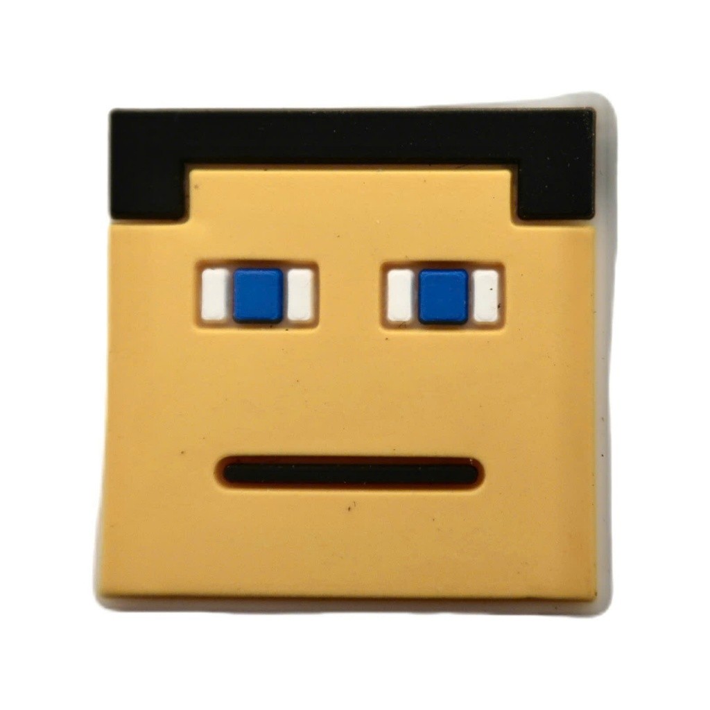 Set 12 Sticker/ Charm dẻo gắn dép Minecraft vui nhộn