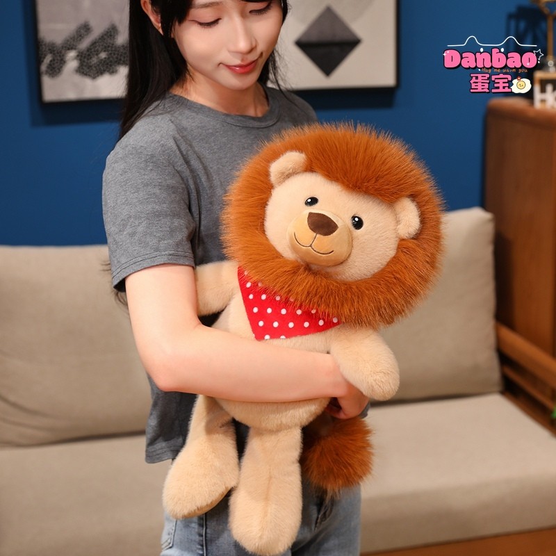 [DANBAO] Running Mr. Sư Tử Sang Trọng Đồ Chơi Dễ Thương Búp Bê Sư Tử Vua Chất Liệu Mềm Quà Tặng Cho Bé Trai Quà Tặng Sinh Nhật DANBAO Đồ Chơi