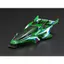Tamiya Mini 4WD Racer No.99 "Rey Spear" — VZ Chassis Model Kit (Item 18099)