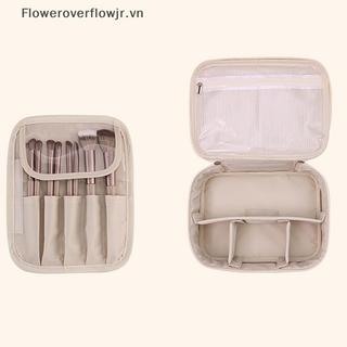 Túi đựng mỹ phẩm đa năng dung tích lớn di động FJR với kho đựng đồ trang điểm chia nhỏ tự do HOT