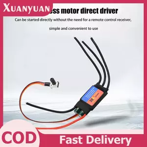Trình điều khiển động cơ không chổi than XUAN 2-6S 30A 60A ESC Hai chiều Tự khởi động Bộ điều khiển tốc độ điều chỉnh điện không chổi than ESC cho dụng cụ DIY VN