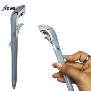 YOWEI 1 Chiếc Bút Bi Hình Cá Mập Trắng Lớn, Bút Cá Mập Miệng Lớn VN