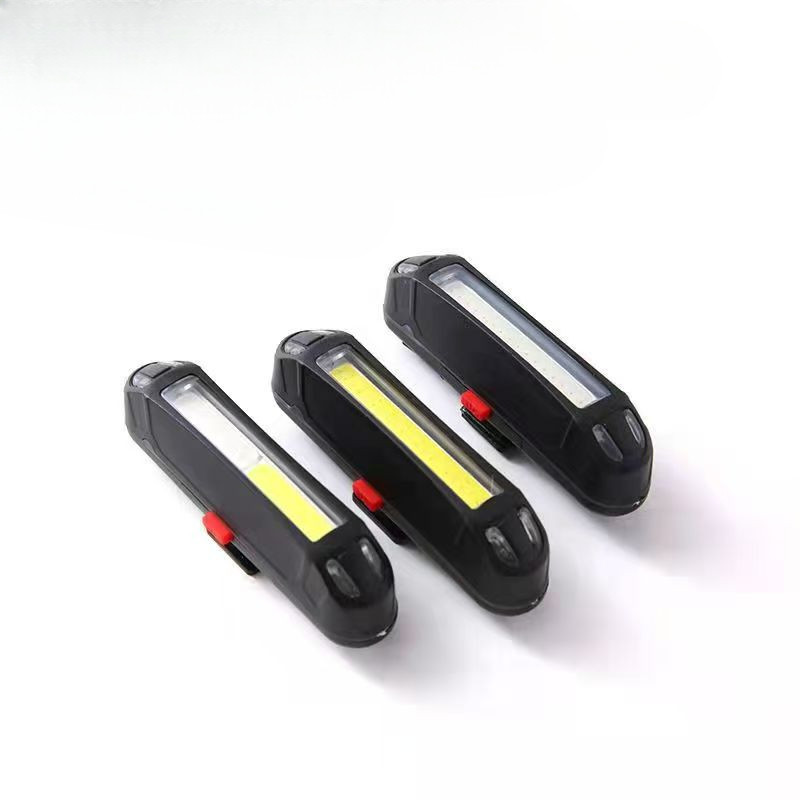 【COD】Đèn cảnh báo chống nước cho xe đạp, sạc USB tiện lợi, ánh sáng nhấp nháy thu hút, an toàn cho đêm hoặc trời mưa.