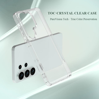 Ốp Điện Thoại Lereach Crystal Clear Cho Samsung Galaxy S26 Ultra S26 Plus S26 Chống Sốc Siêu Mỏng | Chống Trầy Xước
