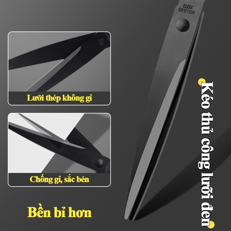 Kéo Giá Rẻ Đa Năng, Tiện Lợi Tuyệt Đối Cho Các Công Việc Cắt Giấy, Vải Hàng Ngày Trong Gia Đình Và Công Sở