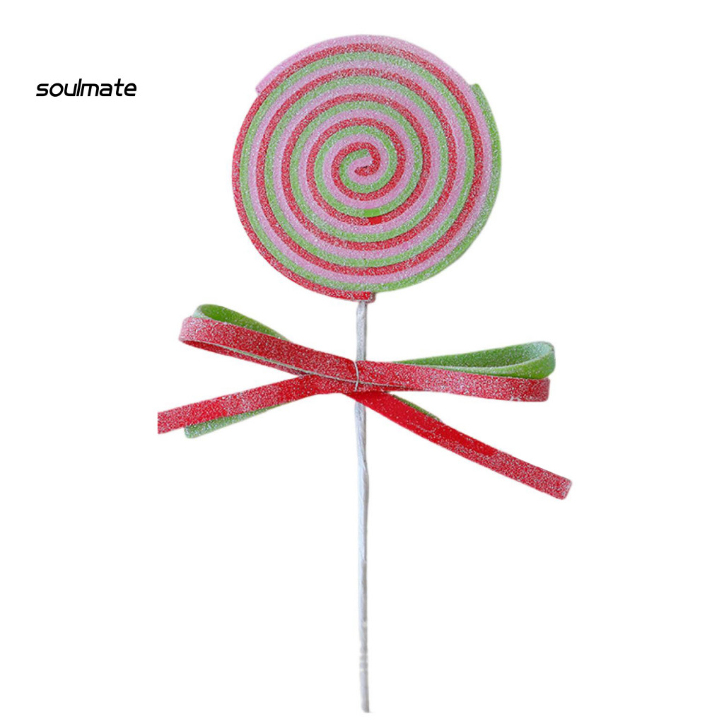 Giáng Sinh Kẹo Giả Lollipop Trang Trí Cây, Vòng Hoa, Bàn Tiệc Gia Đình