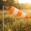 Túi đựng tất đo hướng gió hạng nặng Ripstop Airport Windsock 31 5