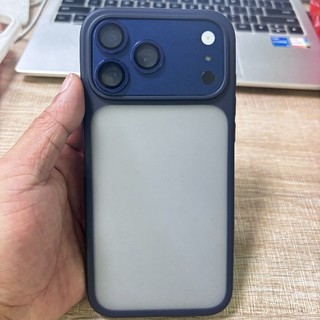 Ốp Điện Thoại Cứng Mờ Mờ + Phim Ống Kính Tương Thích Cho iPhone 13 14 15 16 Pro Max Đổi Sang 17 Pro Max Ngoại Hình
