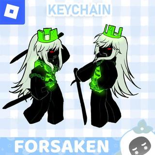 Ganci / Gantungan Kunci Akrilik ROBLOX FORSAKEN 1X1X1X1 BETRAYED - (1) CONFINDENT STAND