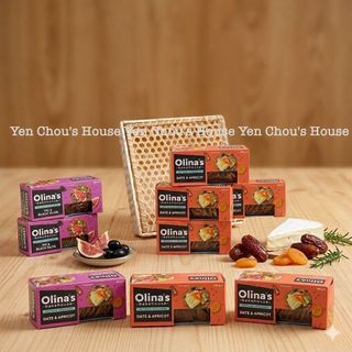 Bánh crackers Olinas Bakehouse, wafer crackers OB fiest 100g