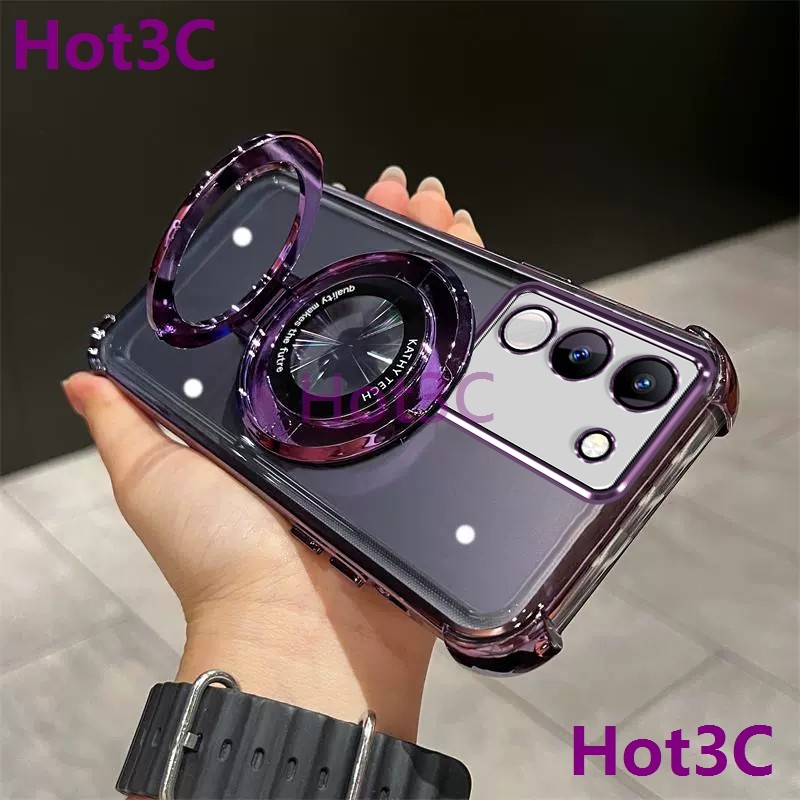 Ốp Lưng Dành Cho Vivo V29e 5G tpu Chống Sốc Giá Đỡ Điện Thoại Di Động SJZJ