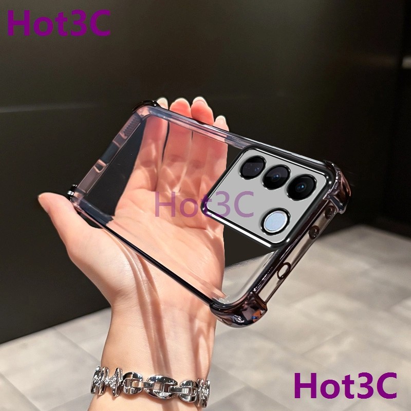 Ốp Lưng Dành Cho Vivo V27 5G / V27 Pro 5G tpu Chống Sốc Giá Đỡ Điện Thoại Di Động SJZJ