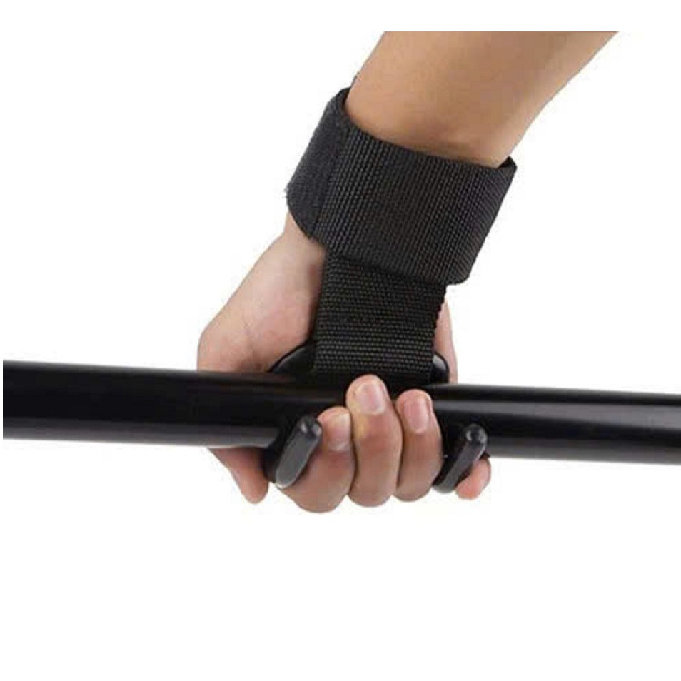 Quấn Cổ Tay Có Móc Hỗ Trợ Tập Tạ, Xà Đơn
