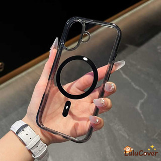 Ốp Từ Tính Siêu Trong Suốt Tương Thích Cho OPPO A6 Pro A5 A5i Pro A5X A5S A3S A3 Pro A3X A15 A15S A12E A9 A5 2020 ACE 2 5G 4G Ốp điện thoại Mềm Chống Sốc Trong Suốt Đơn Giản