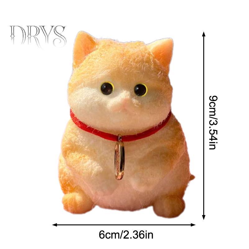 (TFT) Taba Mèo Mút Dễ Thương Cam Mèo Sang Trọng Mềm Mại Stiy Girl Trẻ Em Quà Tặng Sinh Nhật Fidget Squishy Đồ Chơi Đồ Trang Trí Thú Cưng Quà Tặng MỚI