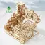 1 Bộ Đồ Chạy Bằng Đá Cẩm Thạch 3D Ván Xoắn Ốc Bằng Gỗ Xếp Hình Đường Bộ Thiết Bị Tra Điện Mô Hình Cơ Khí Khoa Học Mê Cung Hội Quà Tặng Cho Trẻ Em [Mới]