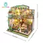 Gamchiano Nhà Búp Bê DIY Bộ Dụng Cụ Thu Nhỏ Đồ Chơi Thủ Công Gỗ Nhà Vườn Thu Nhỏ Cho Trẻ Em