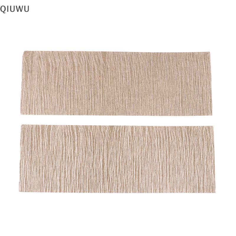 QIUWU 3 Giấy Mica Cách Nhiệt Chịu Nhiệt Độ Cao Cho 858 850 852 Hàn Nóng Không Khí Cách Nhiệt 20x7CM.