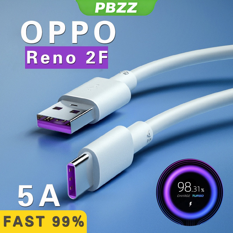 Dây cáp sạc nhanh đồng nguyên chất cao cấp cho OPPO Reno 2 Reno2 F Type-C 5A