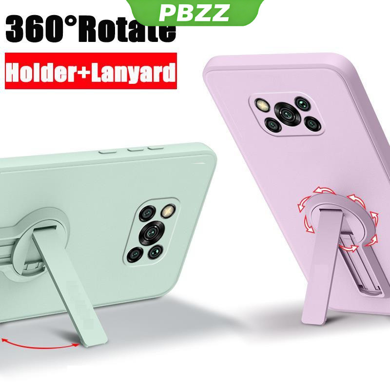 ốp lưng Ốp điện thoại Xiaomi POCO X3 Pro POCO X3 NFC POCO X3 Ốp mềm Ốp chống sốc mịn bảo vệ silicon lỏng thiết kế mới 360 ° với giá đỡ ytxzzj01 đẹp viền vuông cute