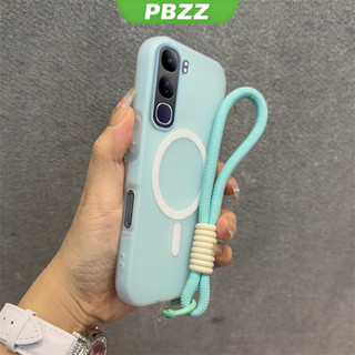 Ốp 2 Trong 1 Cho vivo v40 v50 v60 Lite vivo Y19S 4G y04s y29s y04 Y29 4g V50 LITE 5G Vỏ Điện Thoại Thiết Kế Mới Thẩm Mỹ Vỏ Thạch Màu Kép Có Dây Buộc Từ Tính Không Dây GDBSWX01
