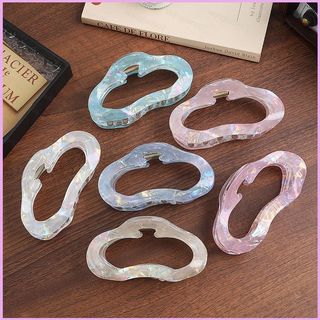 Kẹp Tóc Đơn Giản Thời Trang, Hình dạng Đám Mây, Thích Hợp Cho Mặt Sau Của Đầu hj7
