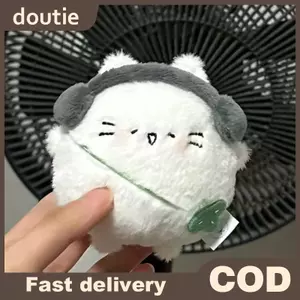 Doutie Hoạt Hình Dễ Thương Luy Cỏ Mèo Sang Trọng Búp Bê Đồ Chơi Kawaii Sang Trọng Búp Bê Móc Khóa Bapa Mặt Dây Chuyền Túi Phụ Kiện Trang Trí Quà Tặng VN