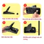 【COD】Bẫy kẹp chuột tự đóng thông minh dạng sập siêu nhạy, chỉ cần đặt bẫy và chờ, chuột chạm vào là kẹp ngay lập tức.