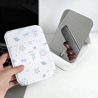 Kiểu nơ Gương Trang Điểm Gập Đa Năng, Phù Hợp Dùng Văn Phòng  Du Lịch