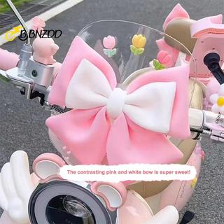 [BBNZDD] Phụ Kiện Mũ Bảo Hiểm Nữ Nơ Ruy Băng Trang Trí Hai Lớp Cố Định Mạnh Mẽ Phụ Kiện Nơ Dễ Thương Trang Trí Thân Xe Ô Tô Cho Xe Máy Điện BVAH