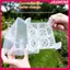 Hộp đựng thủy canh JASMINE có giỏ hỗ trợ thoáng khí Hạt hoa Tulip Chậu hoa thủy canh 4 lỗ Chậu hoa không đất Trang trí nhà cửa JASMINE