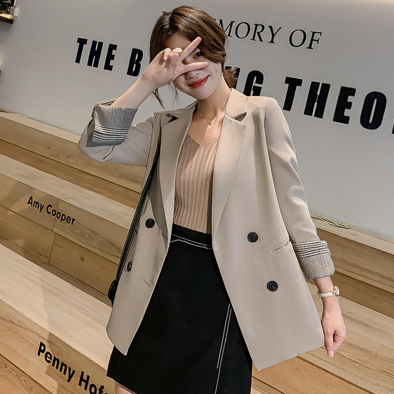 Áo Blazers Dài Tay Cho Công Sở Phái Nữ - 6 Màu Sắc, Phong Cách Hàn Quốc