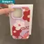 Ibumpers Sang Trọng Sweet Girl Tranh Sơn Dầu Hoa Silicon Mềm Ốp Lưng Điện Thoại iPhone 11 12 13 14 15 16 17 Pro Max iPhone 14 15 Plus Vỏ Chống Sốc