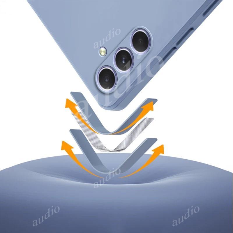 Ốp Lưng Silicon Lỏng Vuông Chính Hãng Samsung A57 5G Cho Samsung Galaxy A57 A37 A27 A17 A07 GalaxyA57 5G 4G Ốp lưng TPU Silicon Chống Sốc Cho SamsungA57 SamsungA37 5G