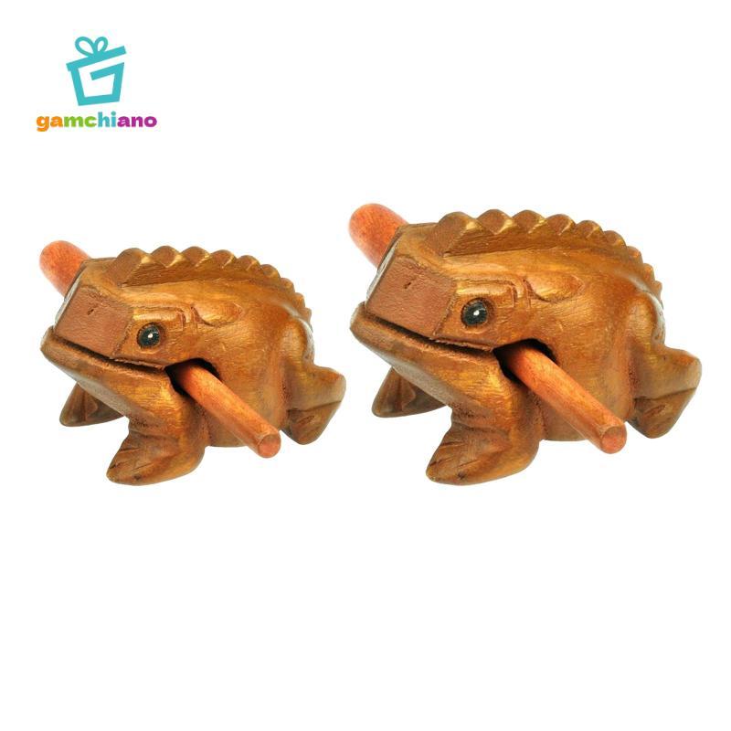 Nhạc cụ Guiro Bộ gõ tay Bộ gõ nhỏ Gỗ Guiro Shaker Ếch Rasp Kết cấu chống trượt di động Thích hợp cho ban nhạc biểu diễn trực tiếp Accompanime