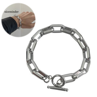 Vòng Tay & Dây Chuyền Thép Titan Unisex - Khóa Chuyển Đổi Tròn, Bền Đẹp