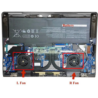 HL Notebook Quạt Làm Mát Tản Nhiệt Cho SAMSUNG NP900X3C 900X3D 900X3E 900X3F 900X3G 900X3C np930s3g BA31-00121A KDB0505HC BJ98