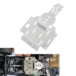 Tấm trượt bằng thép không gỉ cho xe RC 1 / 16 HBX 3100A 3101A 3103A, Bảo vệ giáp khung gầm hạng nặng, Phụ tùng nâng cấp Acces