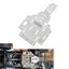 Tấm trượt bằng thép không gỉ cho xe RC 1 / 16 HBX 3100A 3101A 3103A, Bảo vệ giáp khung gầm hạng nặng, Phụ tùng nâng cấp Acces