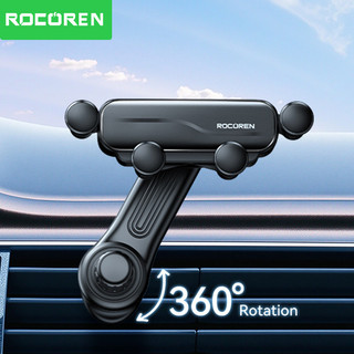 Giá đỡ điện thoại ô tô Rocoren Gravity 360°Giá đỡ điện thoại xoay cho iPhone 17 16 Giá đỡ điện thoại thông hơi đa năng