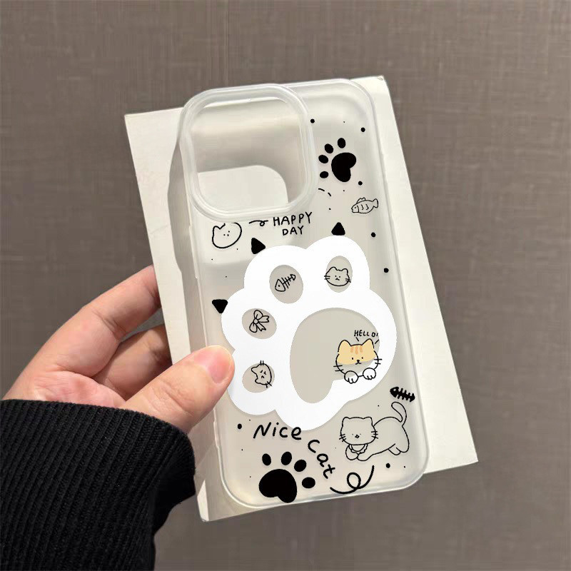May mắn Năm Mèo Phúc khí Ốp lưng cho IPhone 14 17 11 12 15 13 16 Pro Max Air X XR XS Max 15 14 16 Plus 16 11 13 15 Pro