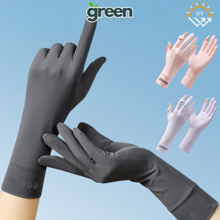 Găng Tay Chống Nắng Nữ Hở Ngón Cảm Ứng, Găng Tay Chống Tia UV Thoáng Khí Chống Trượt Đi Xe Máy